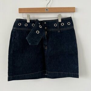 𝅺VINTAGE Denim Mini Skirt